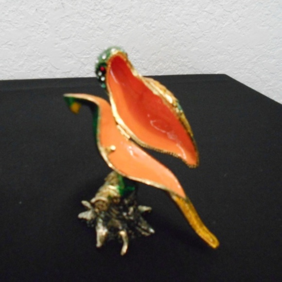 Mini Parrot Jewelry Box - Picture 3 of 7